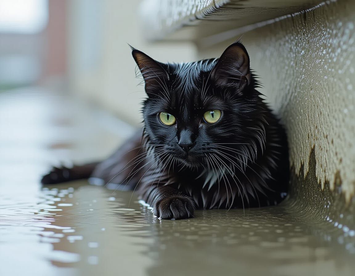 Rain: the villain in every feline origin story