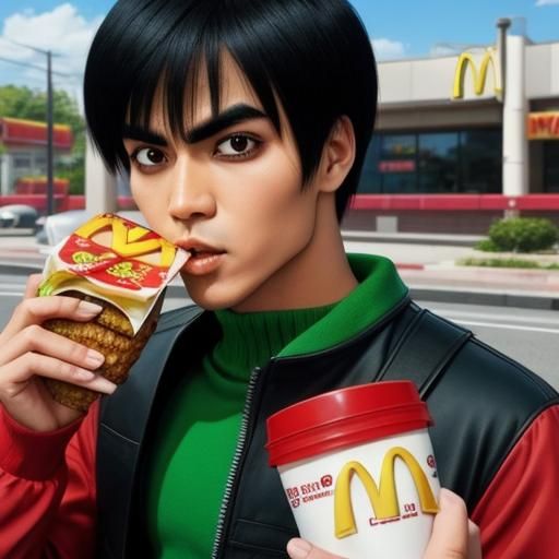 Rock Lee's McDonald's Meal: An Unexpected Anime Crossover