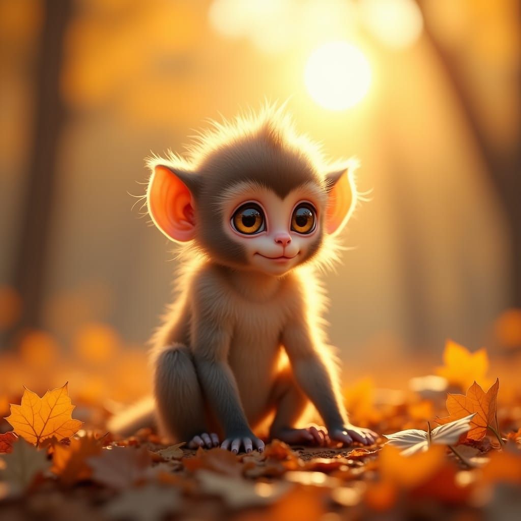 Fantasy primate creature