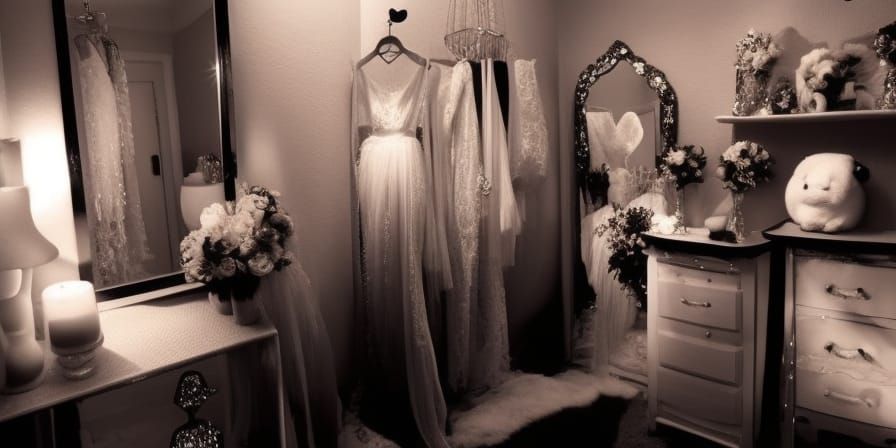 Fantasy Beings in Secret Closet: Hyperrealistic 3D Art