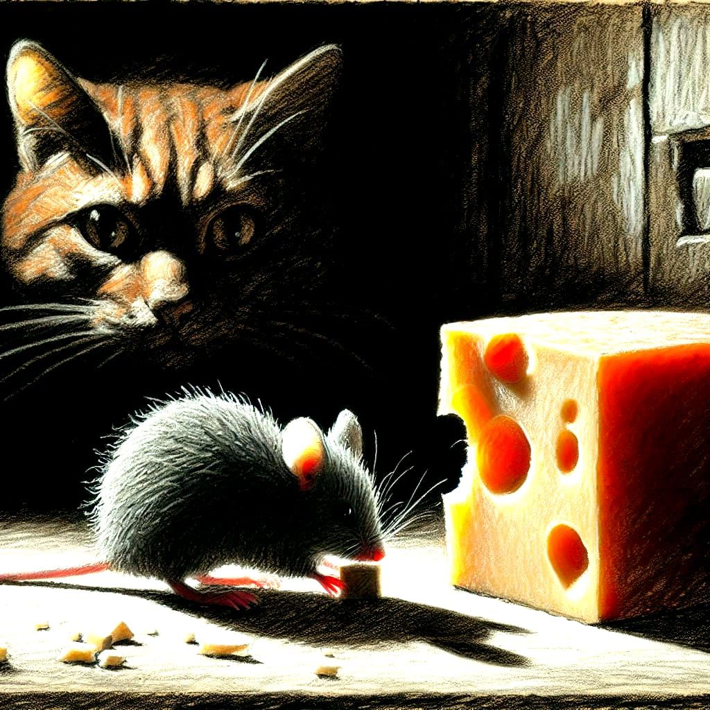 The predator of pantries, lurking