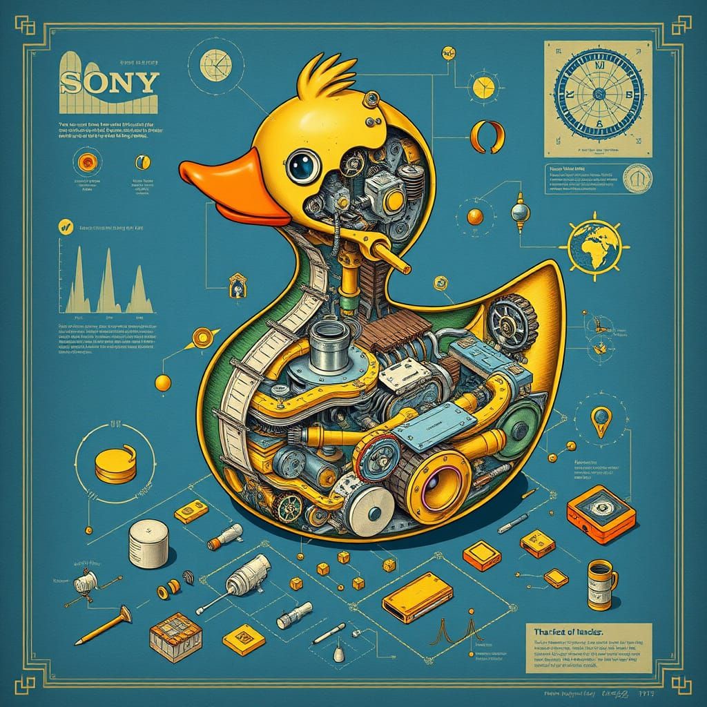 Rubber Duck Prototype by SONY