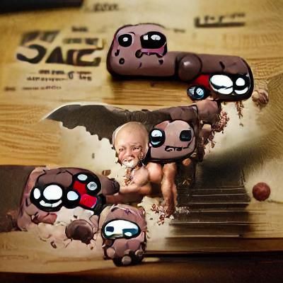 Evolved Binding of Isaac Character