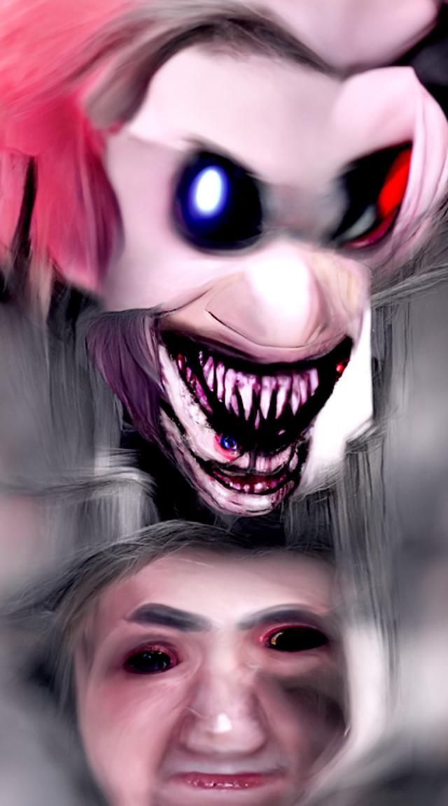 Surreal Nightmare Image Generated by AI