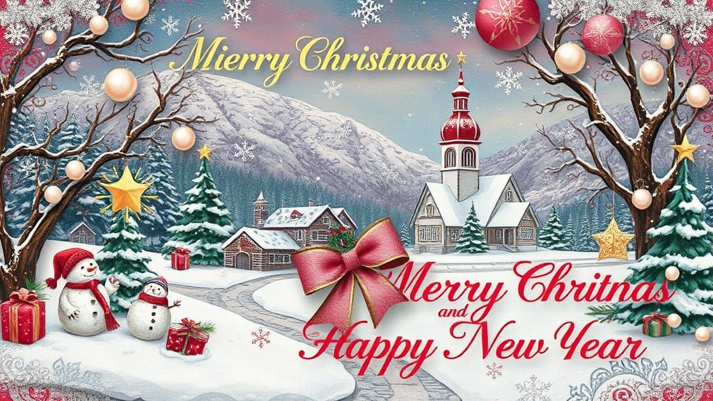 Shabby Chic Winter Wonderland