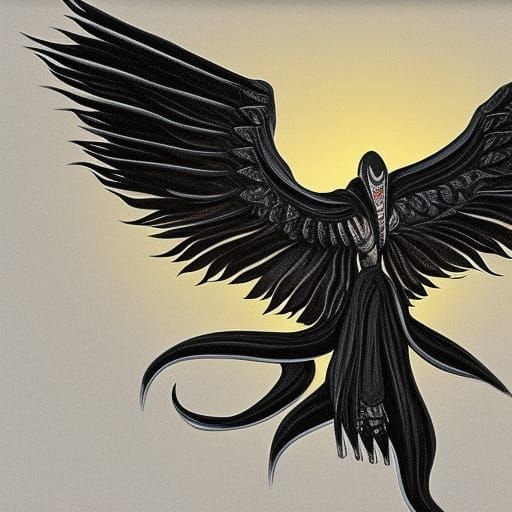 Cobra with Phoenix Wings: Mythical Hybrid