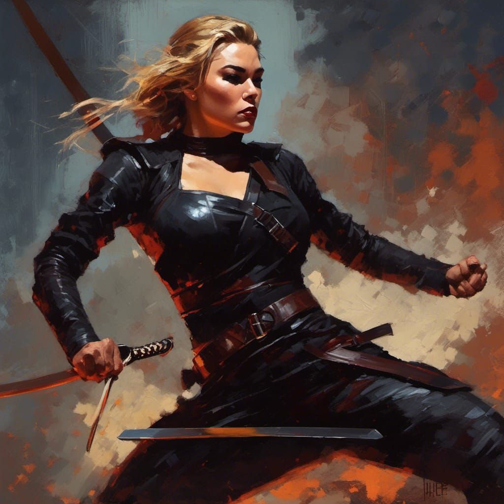 Florence Pugh, Ninja