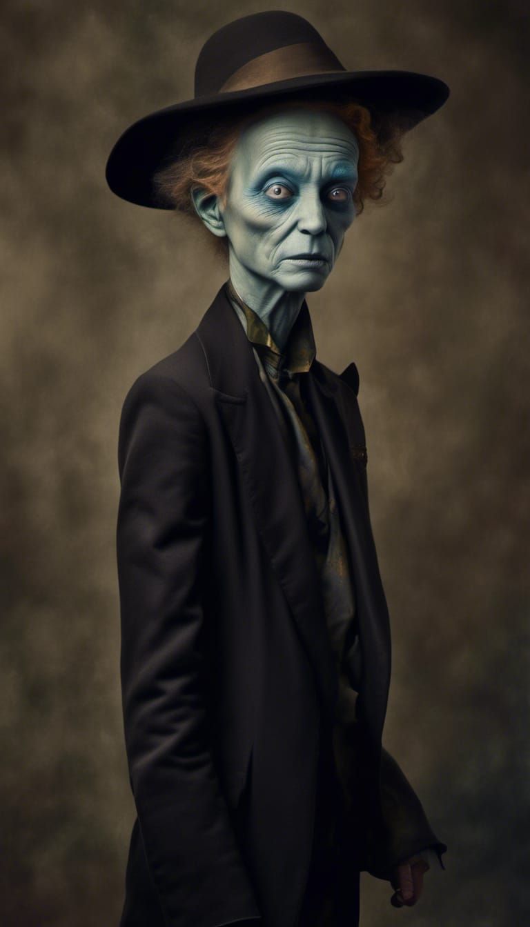 Aliens Party Like Modern Art Characters