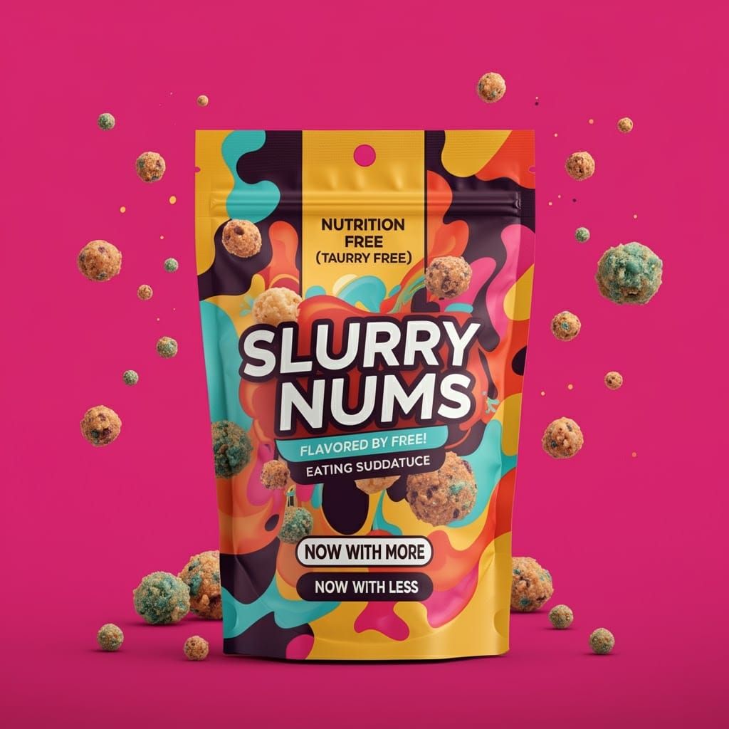 Abstract Illustration of Nutrition Free Slurry Nums