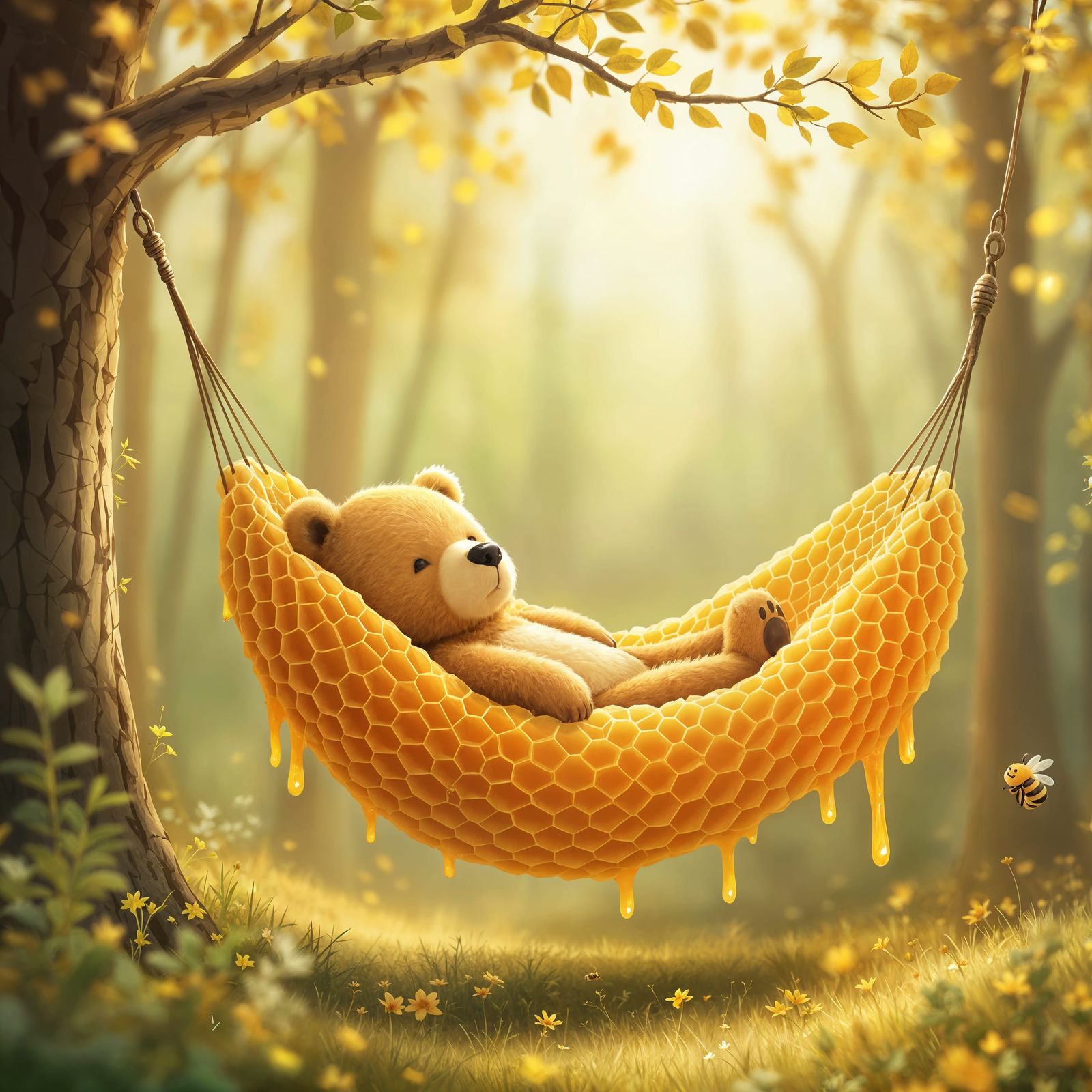 Whimsical Honeycomb Oasis