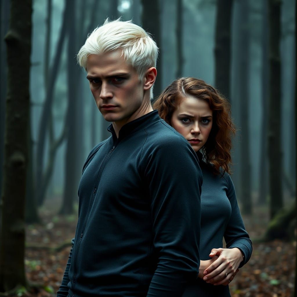 Ethereal Encounter in the Enchanted Forest