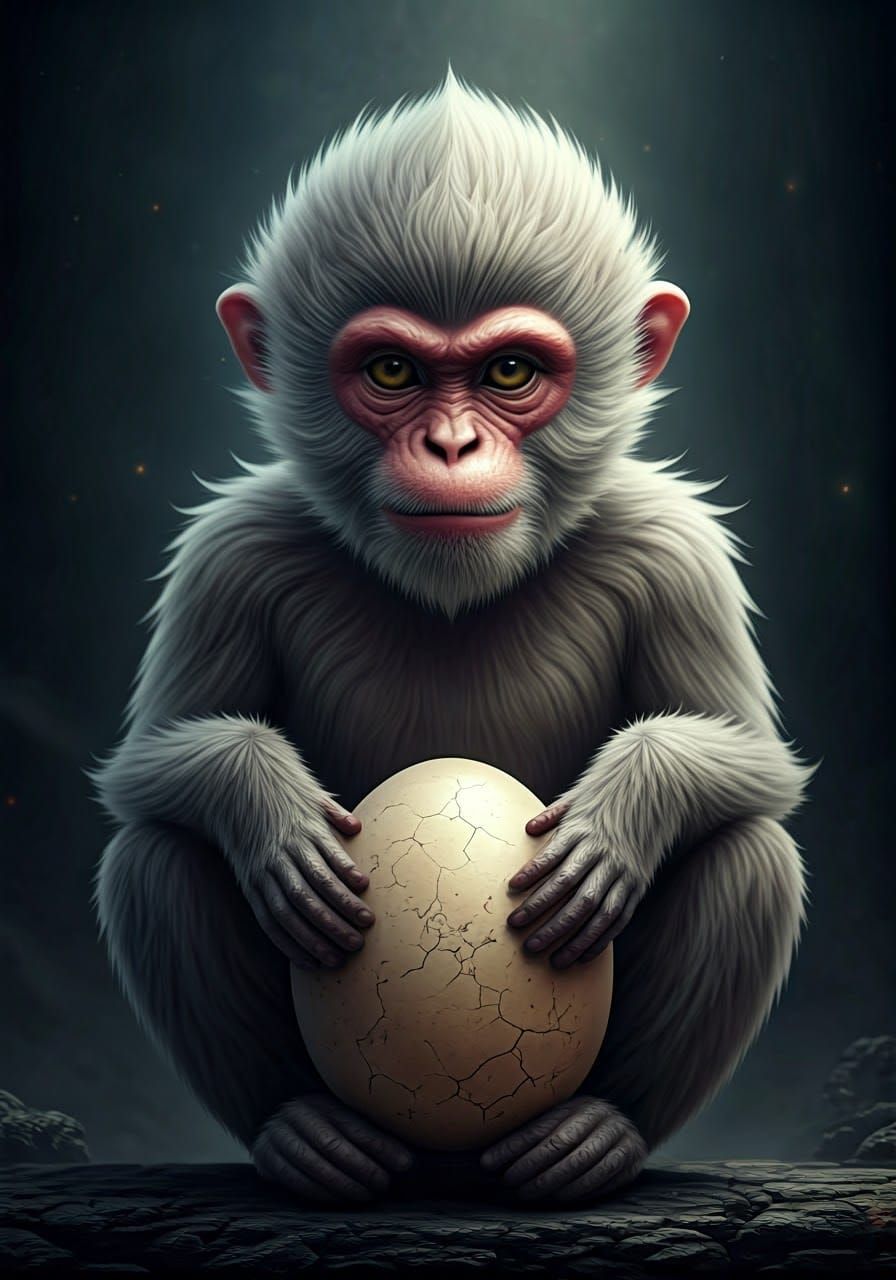 Stone Monkey Emerges in Elemental Chaos