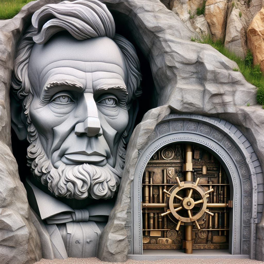 Abraham Lincoln Sculpture Hides Secret Vault