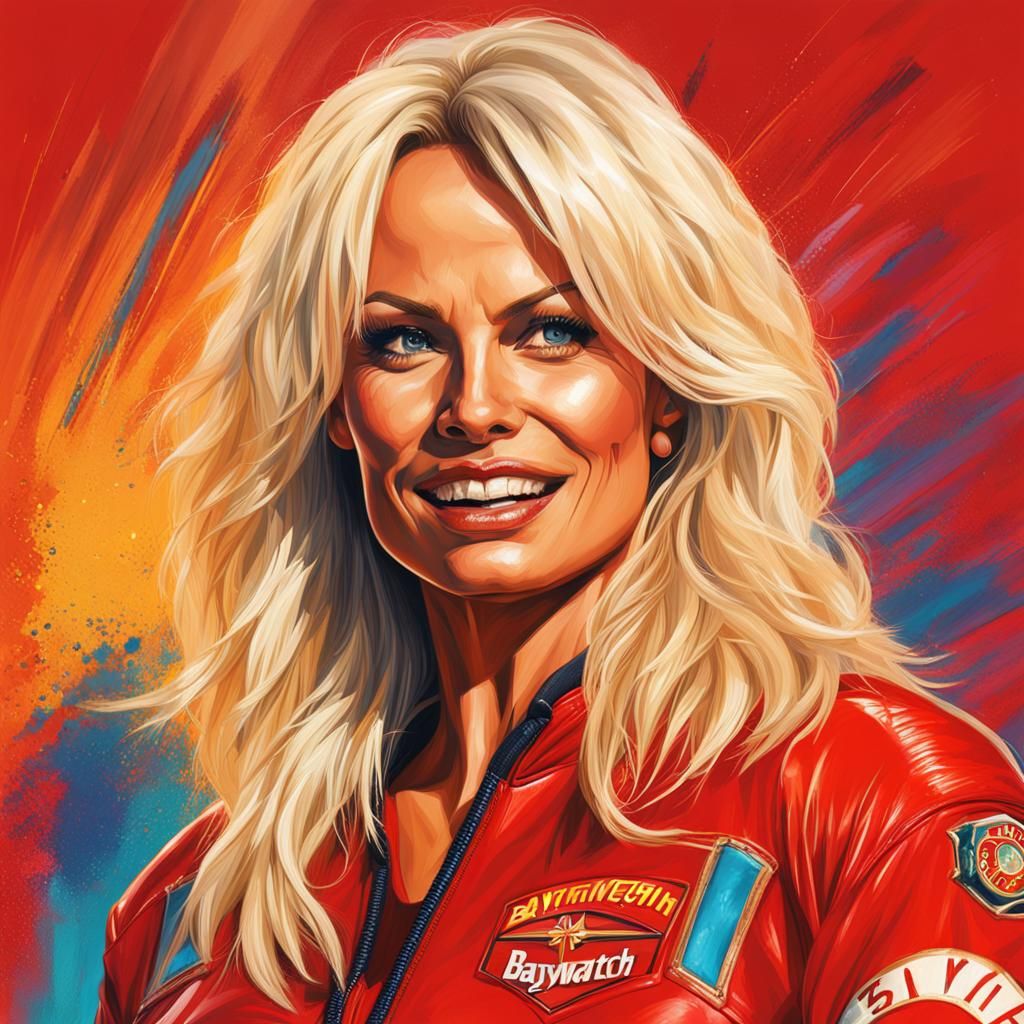 Hyperrealistic Lifeguard Portrait with Detailed Color Depth