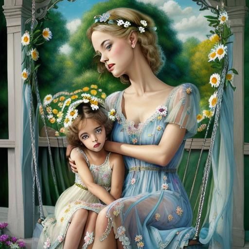 Mother and daughter