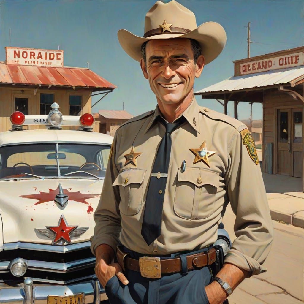 Texas Sheriff with a Dark Secret, in Gritty Realism