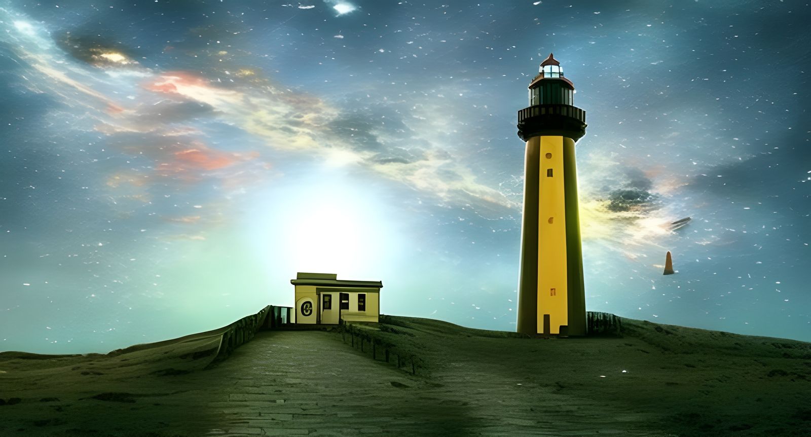 Lighthouse at the Edge of the Universe