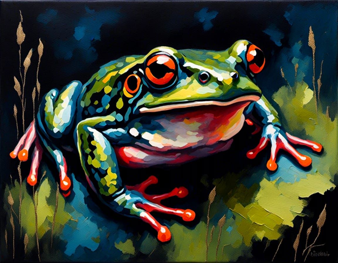 Velvet frog
