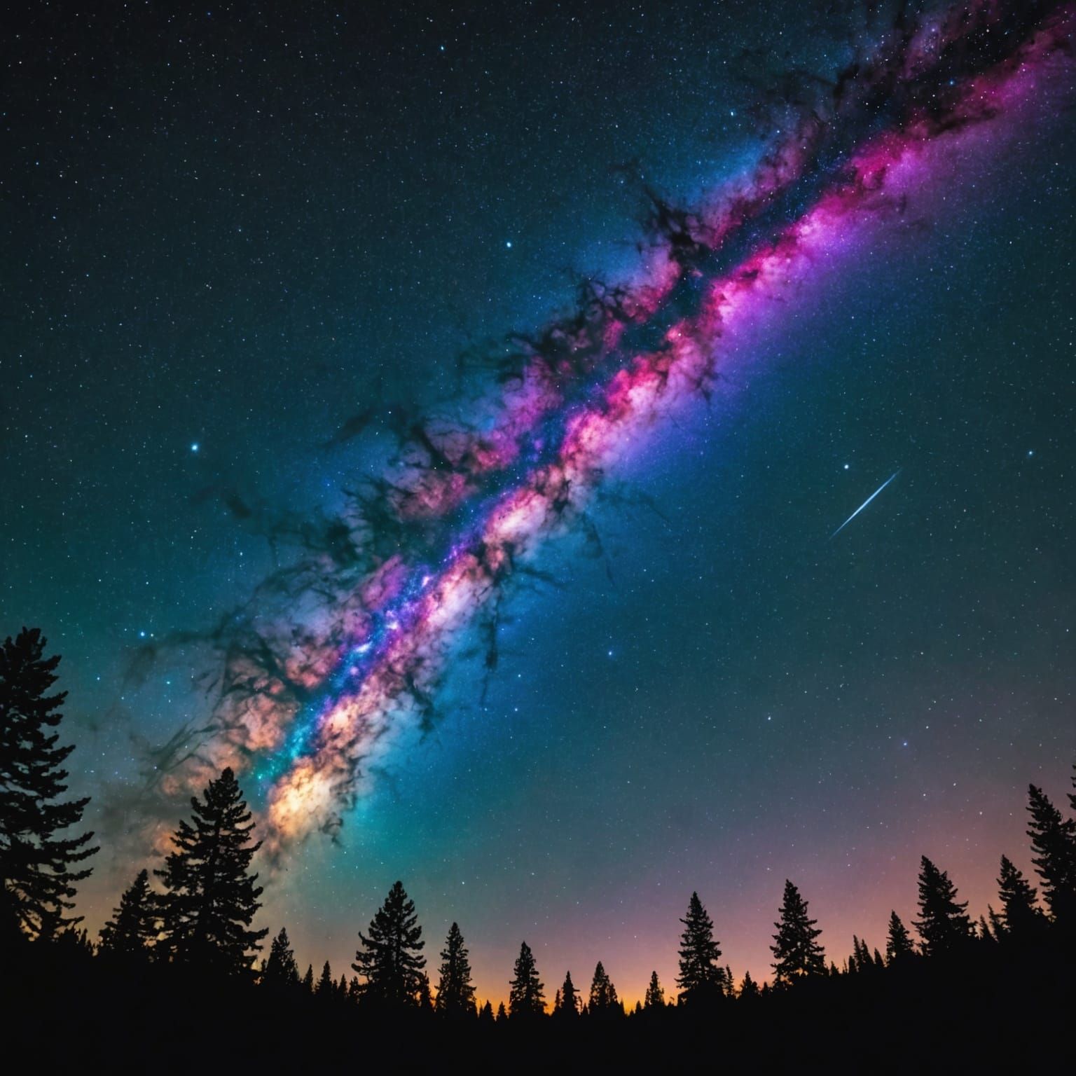 Spectrum Cosmic Serenade: Night Sky Spectacle