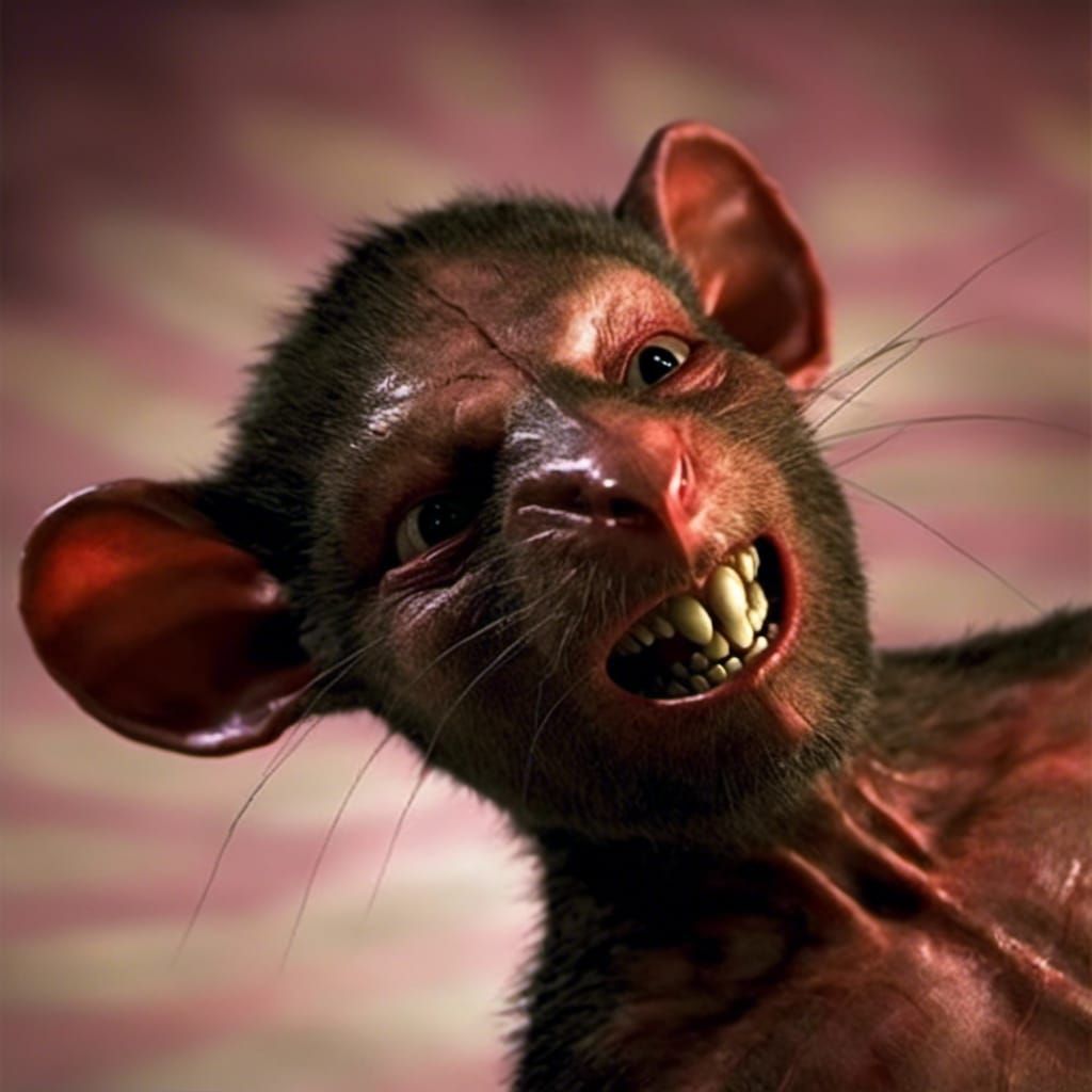 Rat-Humanoid Portrait in the Style of Jeffries