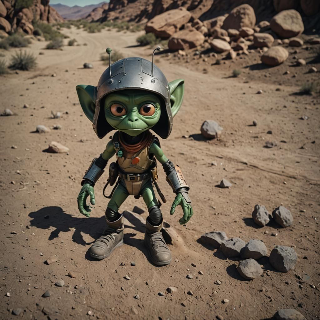 Cinematic Hybrid: Martian, Alien, Goblin, Gelfling