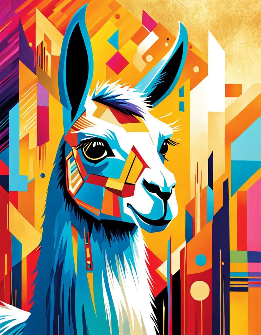 A llama!