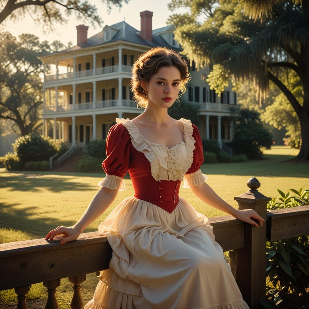 Southern fascinating woman