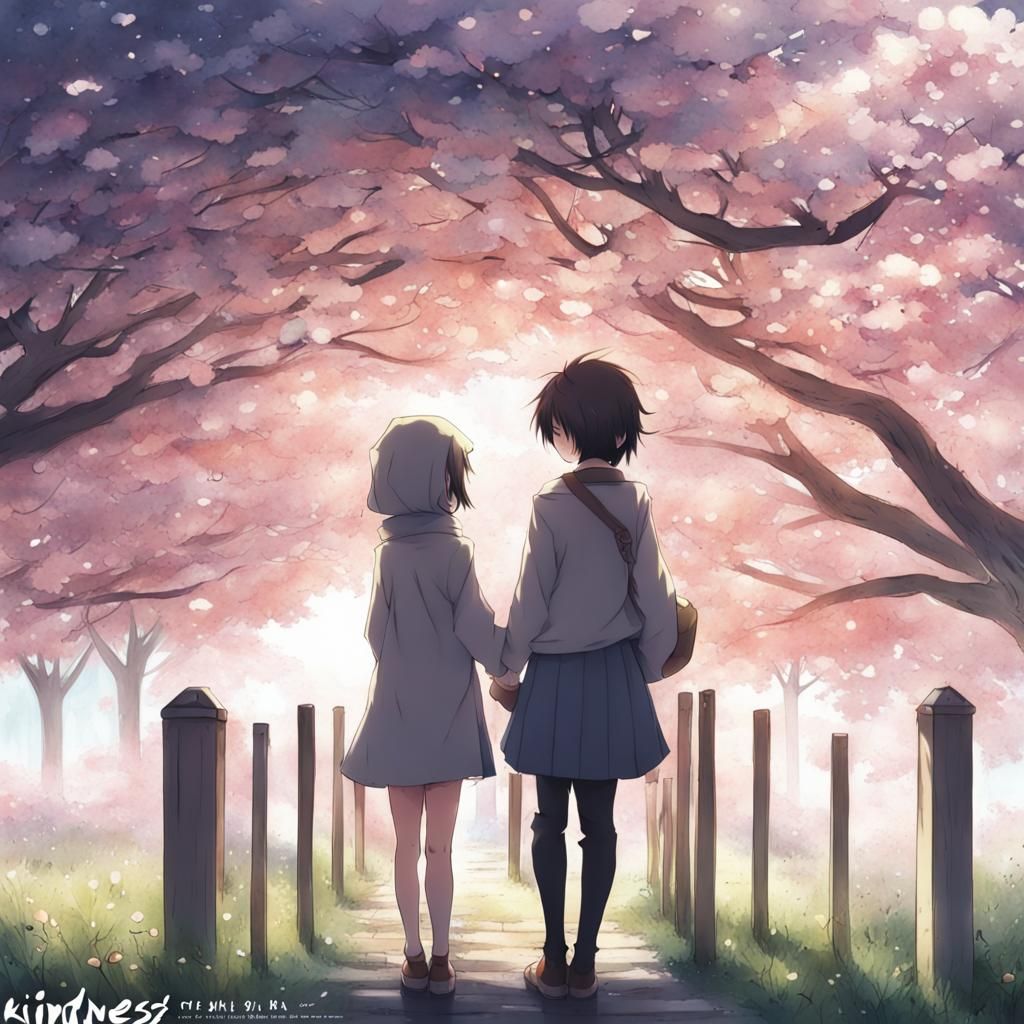 Kindness in Anime Style Key Visual