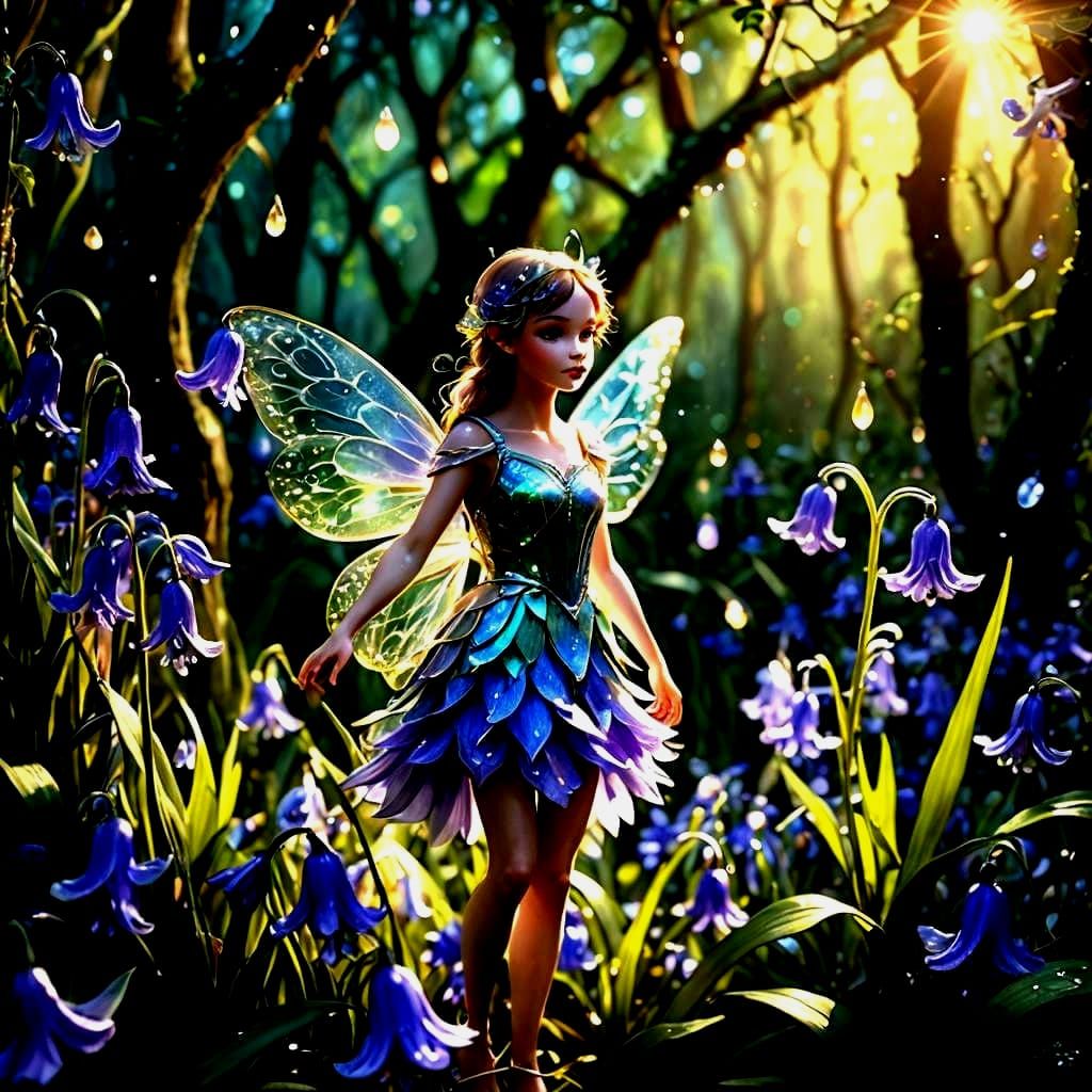 Bluebell Fairy Fantasy Concept Art
