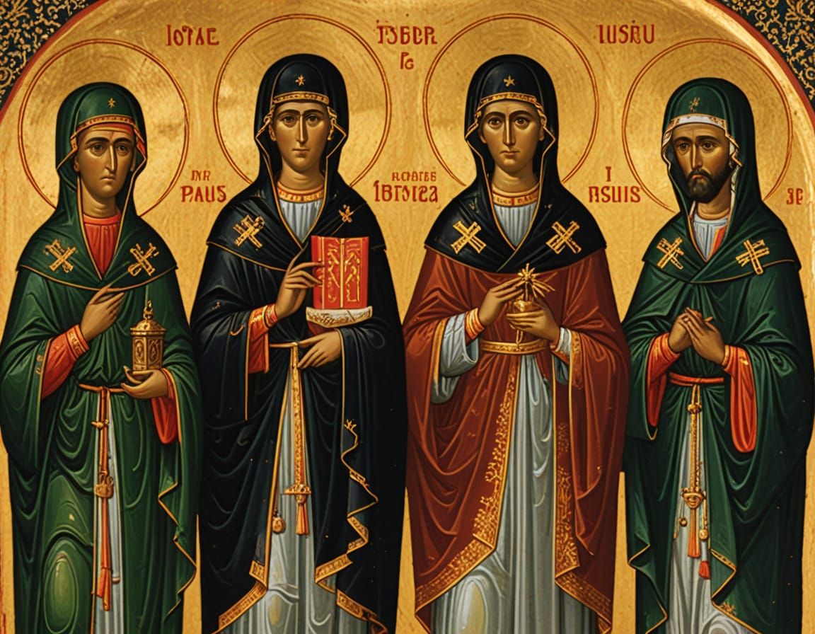 Saint Denise, Martyr in Turkey, With Companions