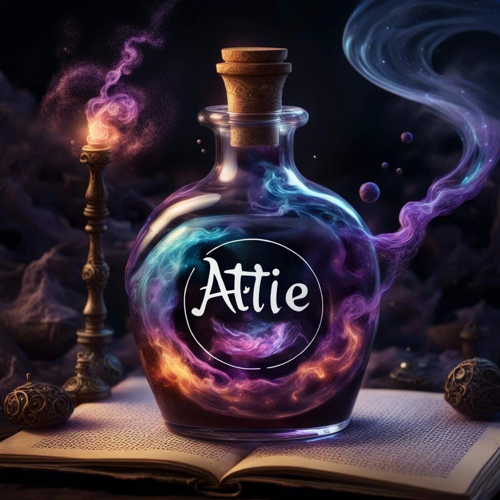 Galaxy Potion with Magical Details