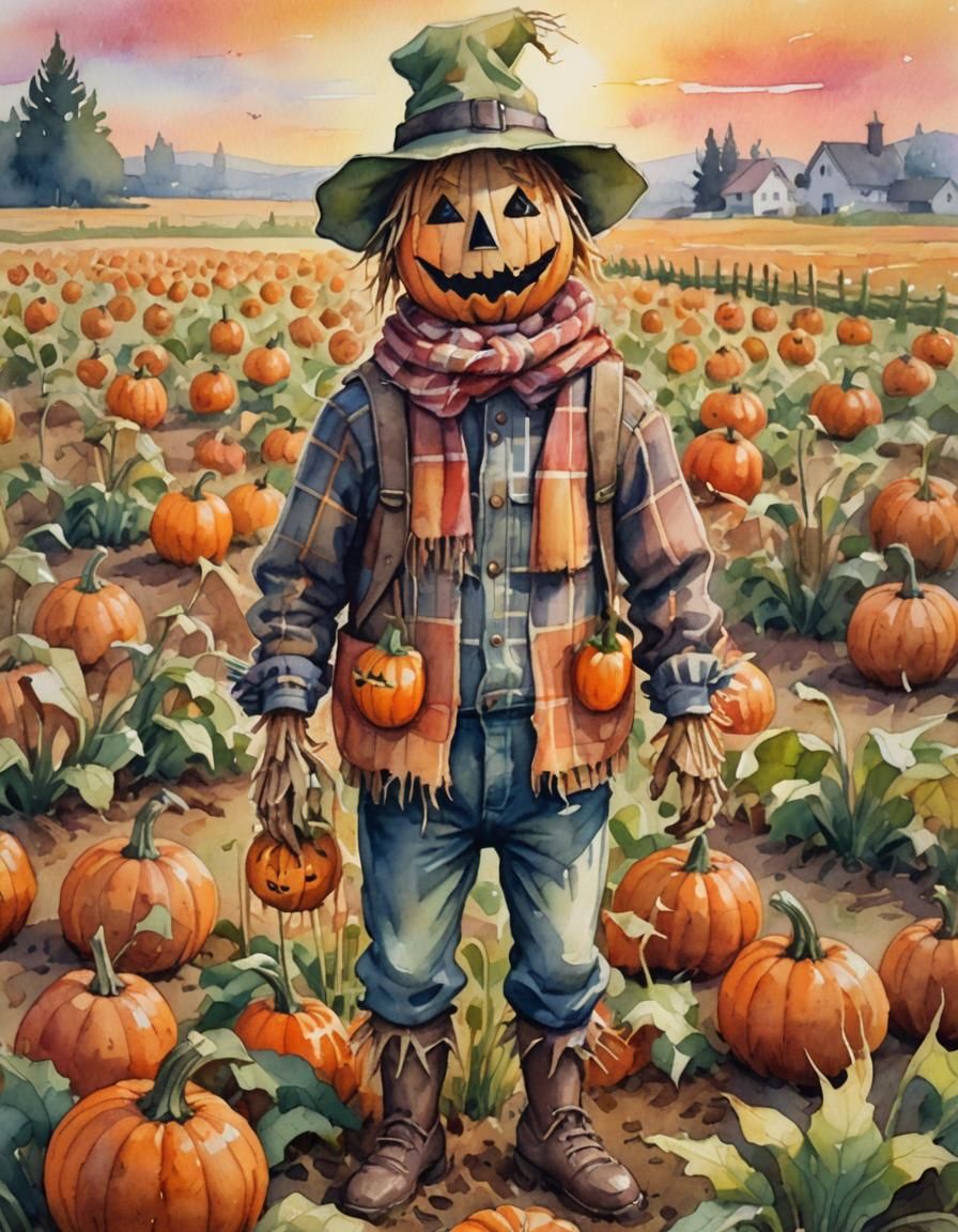 your friendly neighbourhood scarecrow, Mr. Checkers