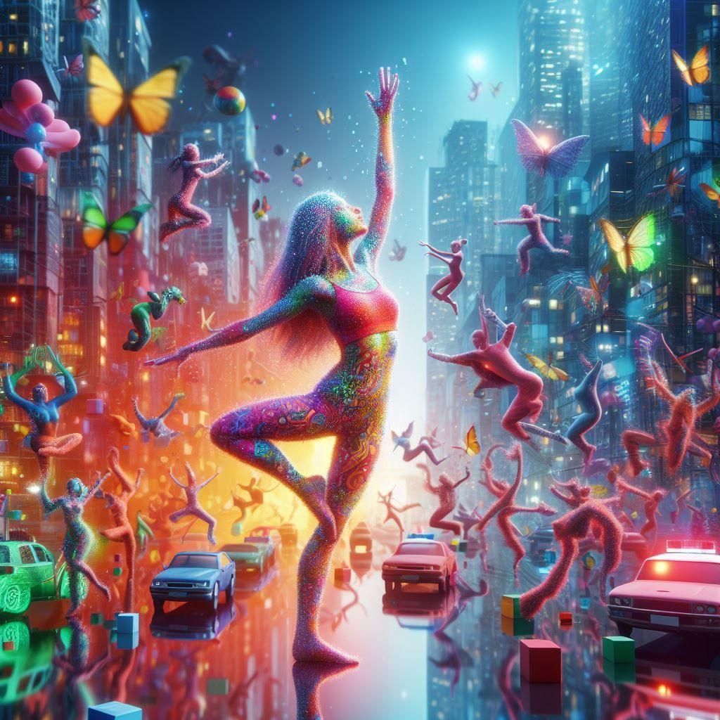 AI Generated Image of Yoga Pose