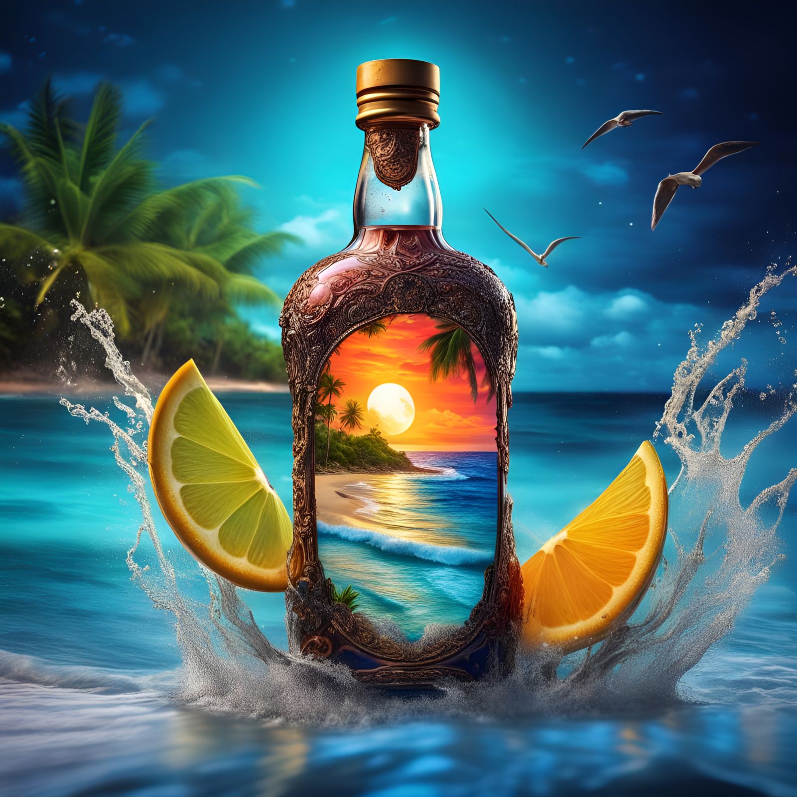 That Caribbean Rum vibe