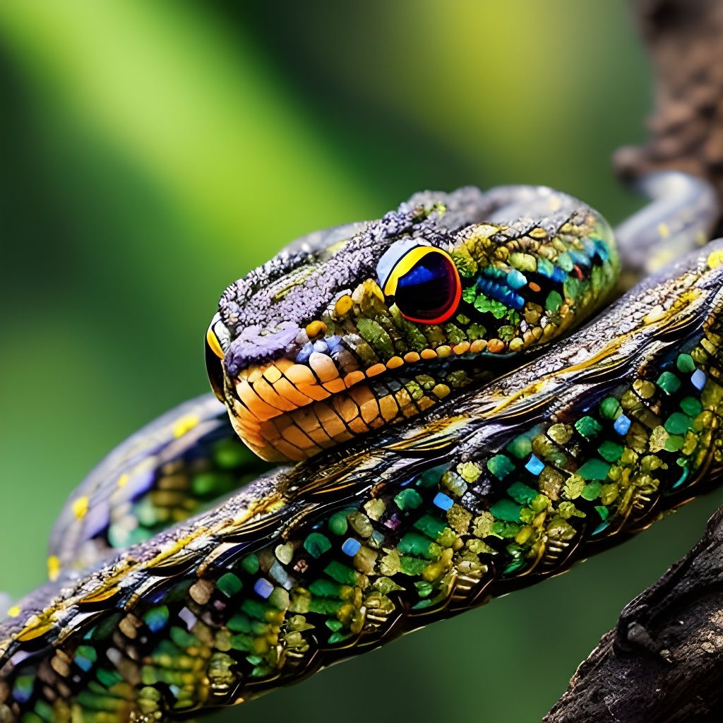 Diamond Tree Snake