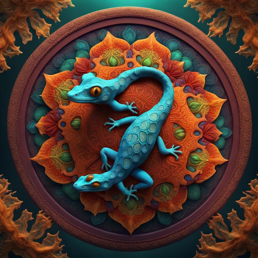 beautiful gecko