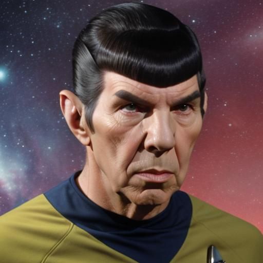AI Image of Spock