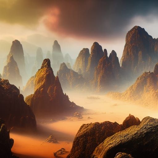 Fantastical Bohemian Rhapsody in Detailed Digital Painting