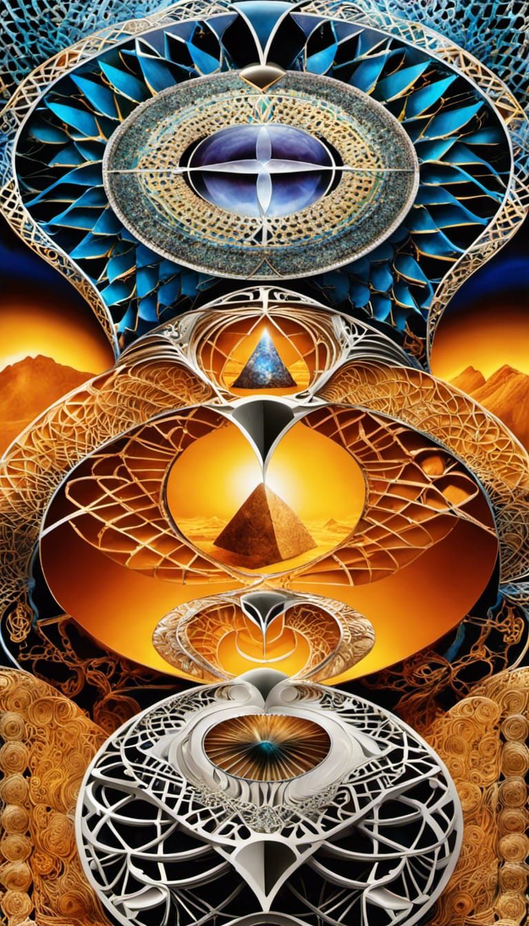 Quantum Zentangle: 3D Manifold with Skeletal Inclusions