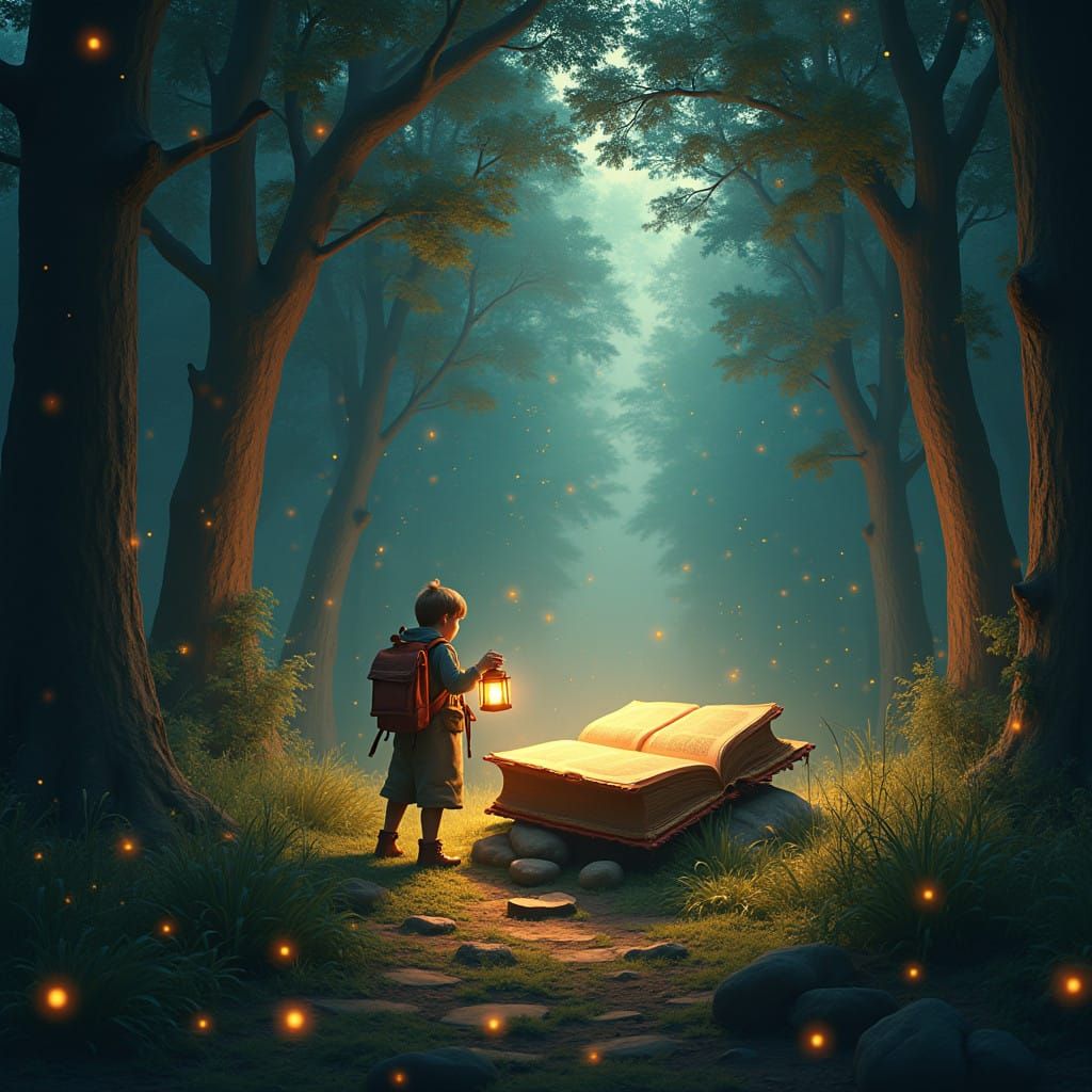 Mystical Forest Encounter with the Word of God