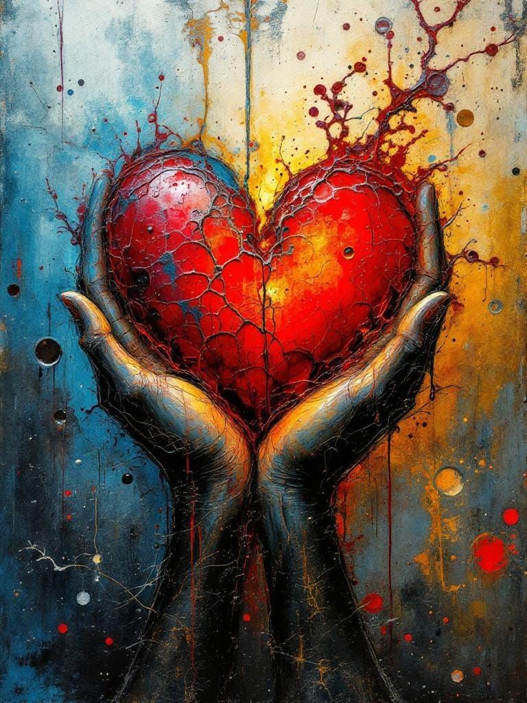 Charred and Rusty Liquified Muslin [lots of descriptive flow...