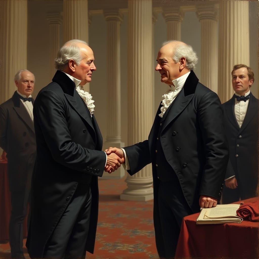 Diplomats in Harmony: A Historic Meeting in American Romanti...