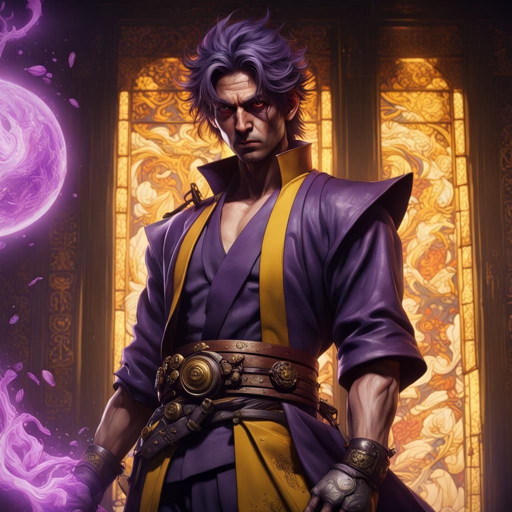 Yujiro Hanma: Dark Fantasy Concept Art