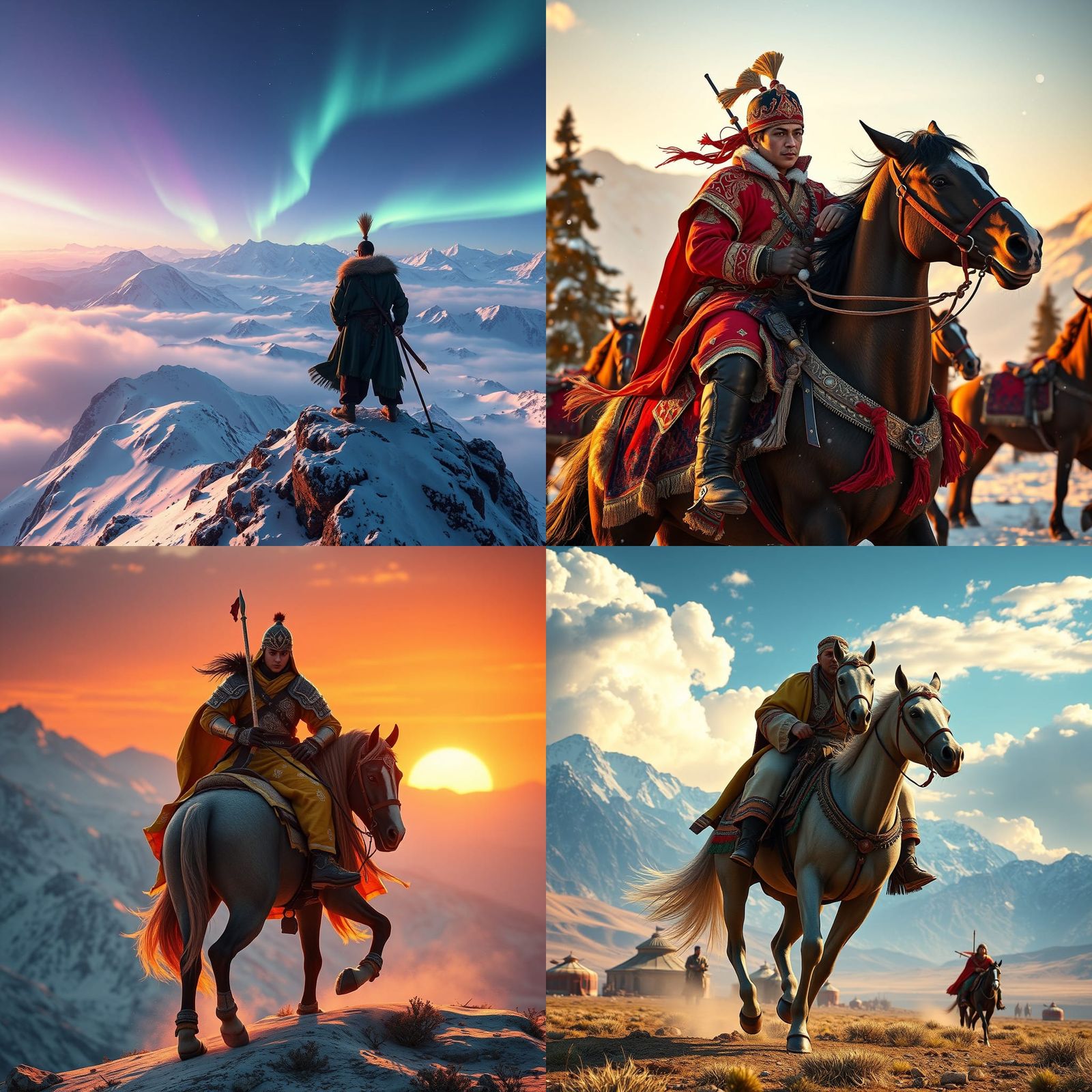 Epic 3D Render of Uyghur Migration