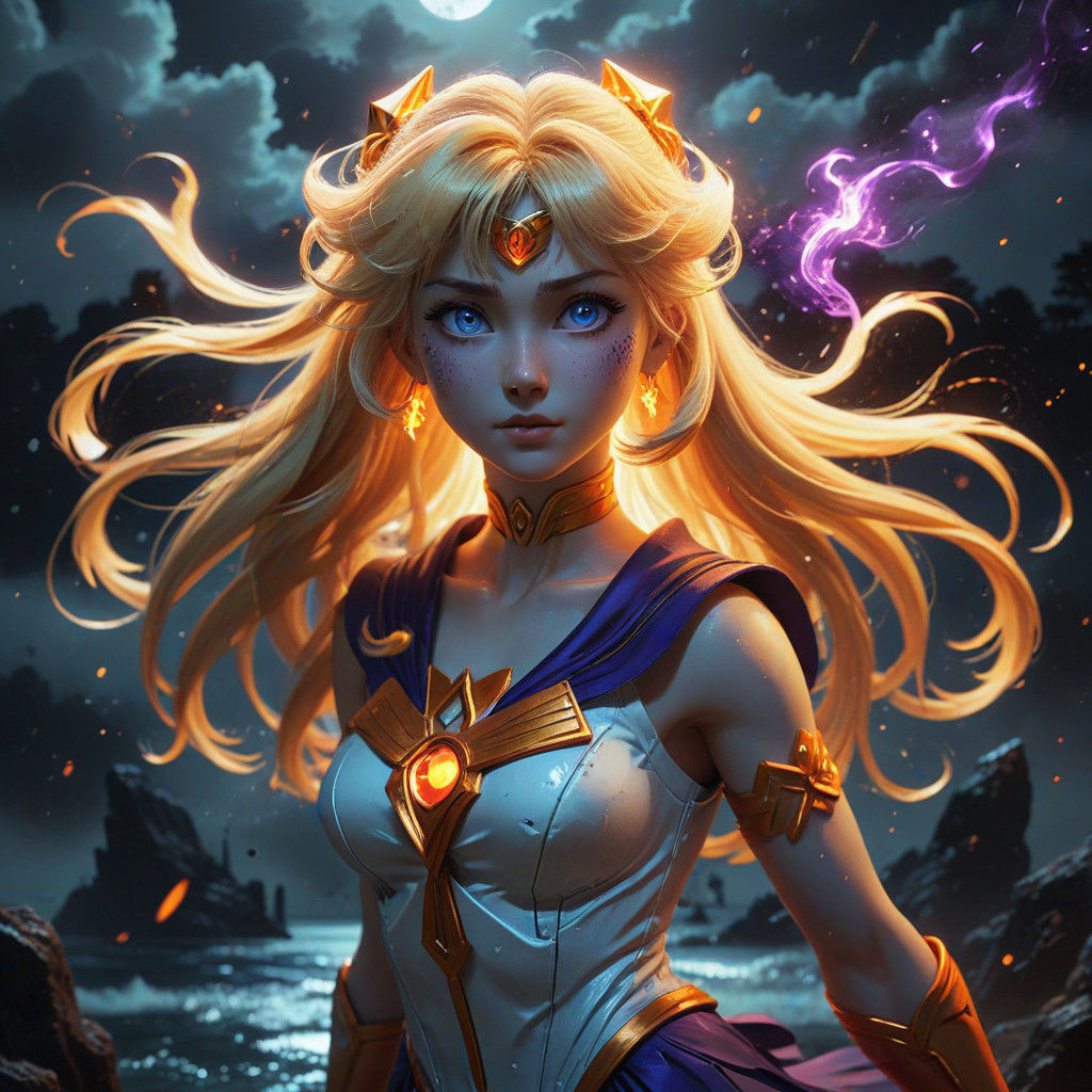Sailor Venus Shines in Haunting Studio Ghibli-Inspired Anime...