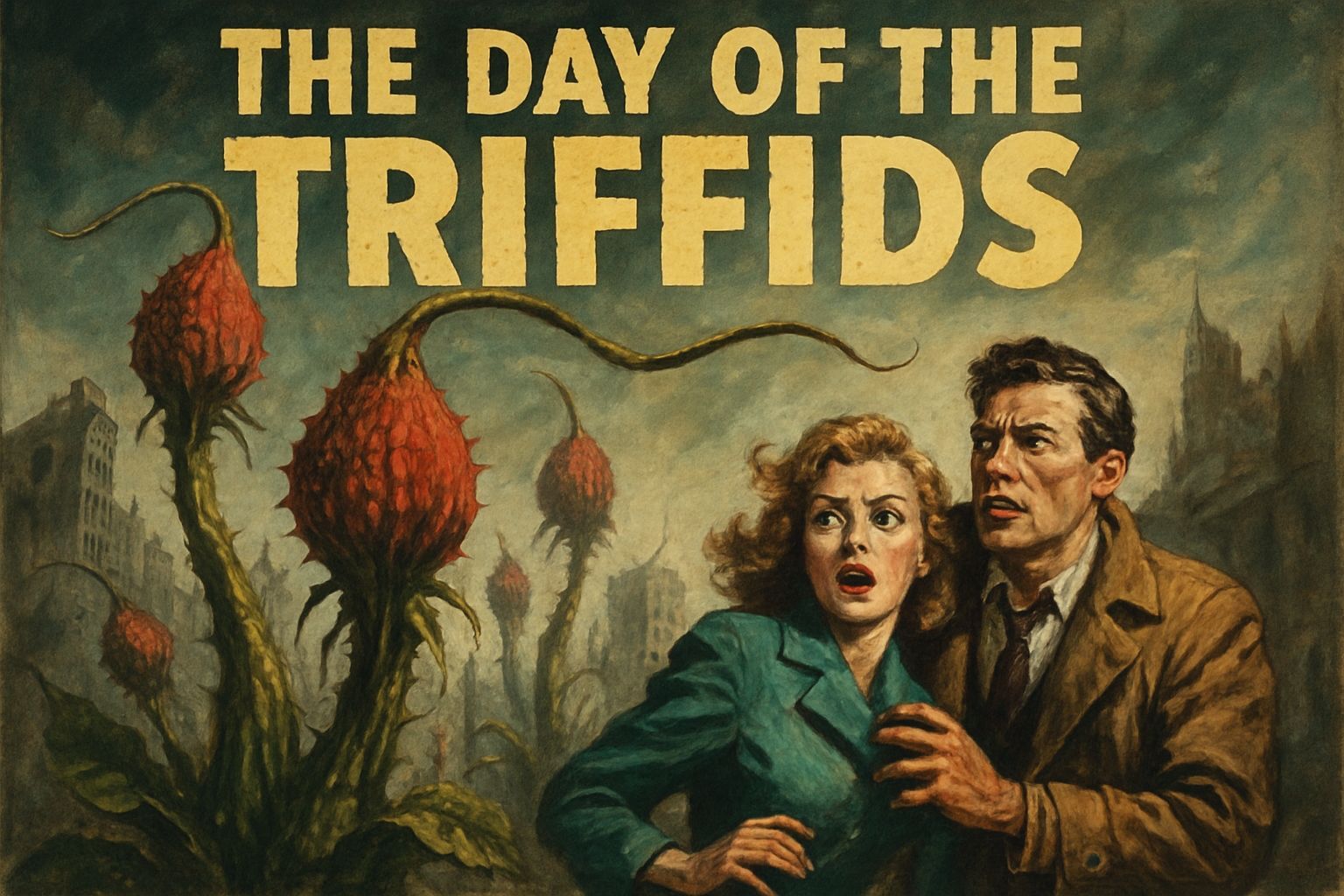 AI Image: The Day of the Triffids