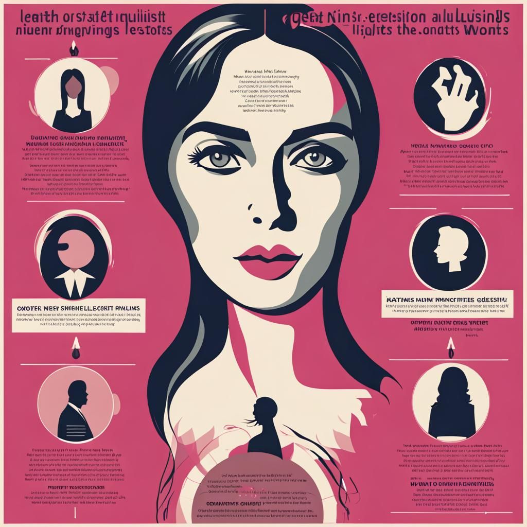 Visually Striking Women's Rights Poster