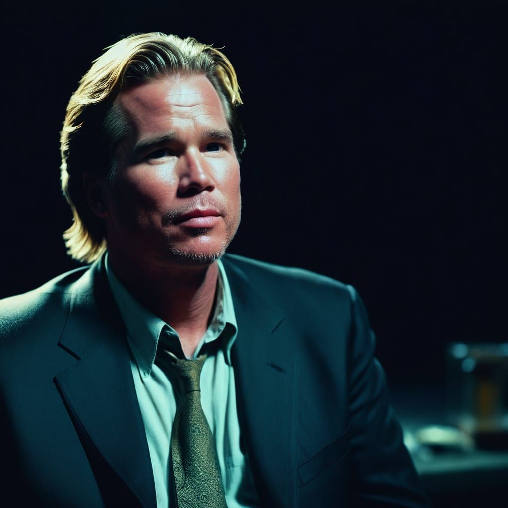 Cinematic Portrait of a Hollywood Icon in Epic Film Style