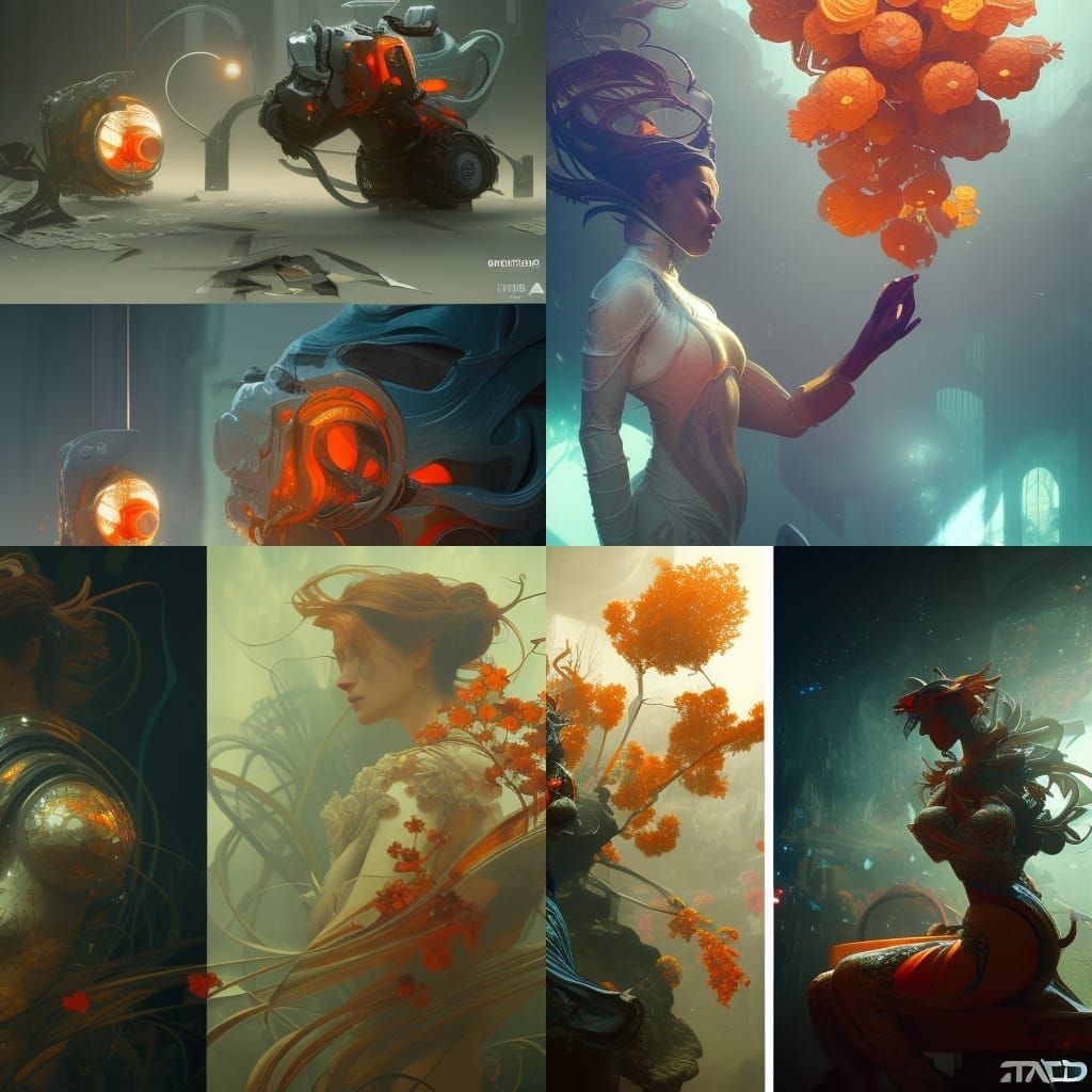 Synthetic Versus Organic: Hyperdetailed Concept Art
