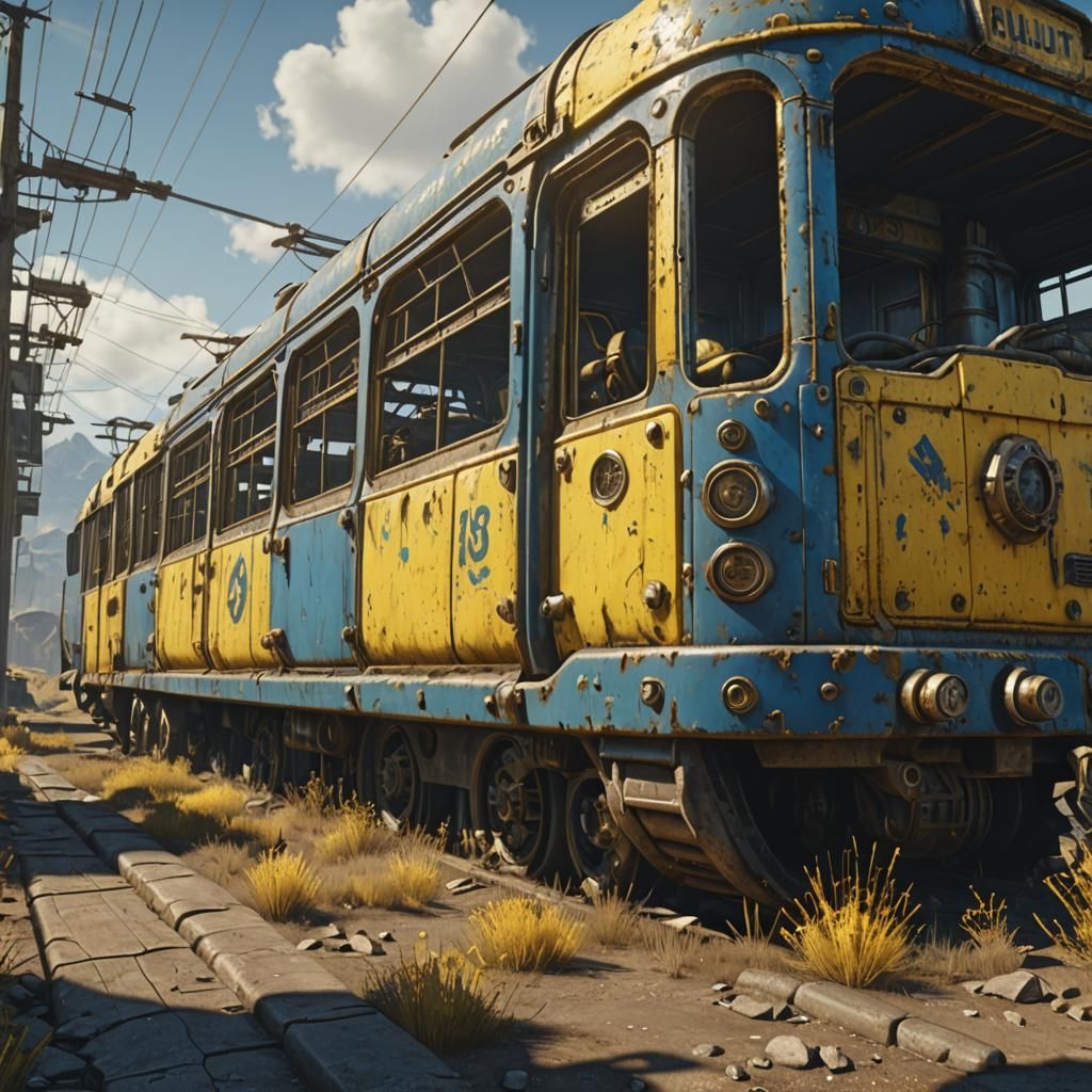 Fallout Inspired Scene in Cinematic 3D